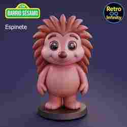 Espinete - Sesame Street / Sesame Street 3D figure Retro Infinity style (90mm) : vinyl collectible