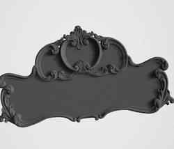 CNC CARVED HEADBOARD AND BED PIECES CLASSIC