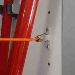 safety hook for accidental falls - gancio sicurezza cadute accidentali