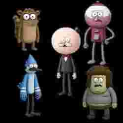 Regular Show Collection Pack (5 Figures)