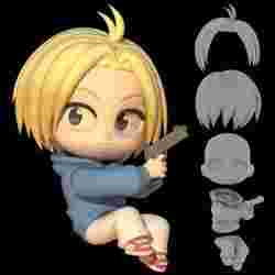 Shin (Sakamoto Days) Chibi Figure