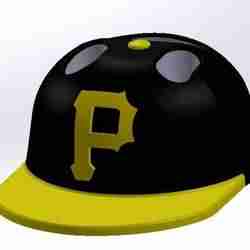 Pittsburgh Pirates Baseball Cap Desk Organizer