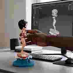 Betty Boop Surfing Action Figure