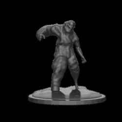 Clayface Transformation 3D printable Statue