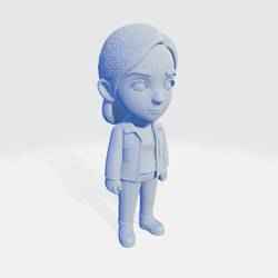 The Last of Us I and II - Full Body Characters - Ellie Version 02