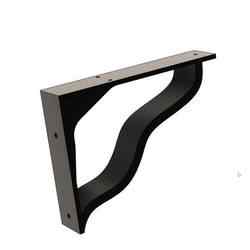Decorative Shelf Bracket – 3D Printable Wall Support
