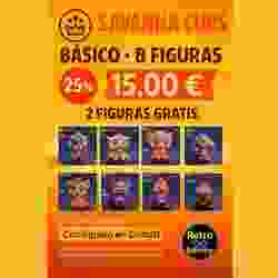 Basic Pack 8 Figures - Savanna Cubs Retro Infinity (90mm) : vinyl collectible : -25% -25%.