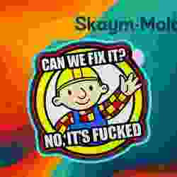 👷‍♂️🚧 Bob the Builder “Can We Fix This? Design Mold – Freshie, Ornament, Resin & Candle Mold