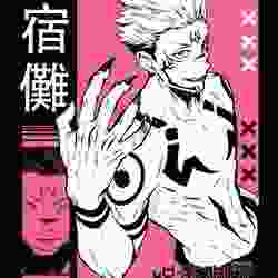 Sukuna (Jujutsu Kaisen). 2D anime anime manga figure gift otaku curses Yuji Itadori