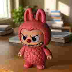 Knitted Labubu Pink Figure – Cute DIY 3D Printable Toy Stl
