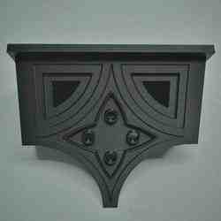 Cathedral-Inspired Tapered Wall Shelf - Single