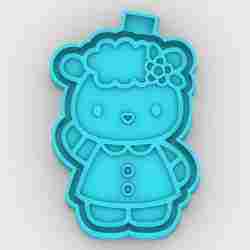 Fifi from Hello Kitty - freshie mold - STL for silicone mold