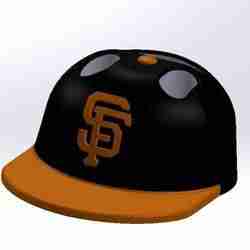 San Francisco Giants Baseball Cap Desk Organizer