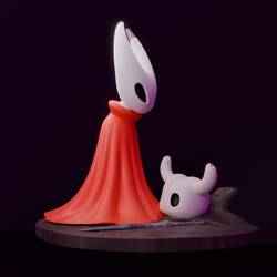 🔥✨ Hornet & Hollow Knight Diorama - 3D Collectible Figure ✨🔥.