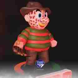 Super Mario `s Nightmare (Freddy Krueger - Nightmare On Elm Street) Full 3mf multipart