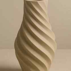 Spiral Twist Vase