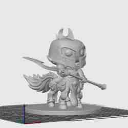 Hecarim funko style league of legends