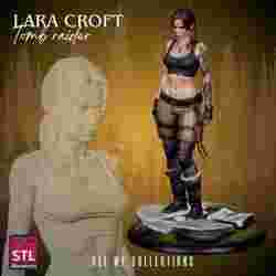 Lara Croft Inspired STL – Adventurous Heroine Sculpture