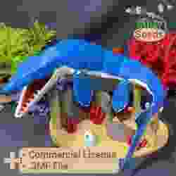 Flexi Mosasaurus Set (Print-in-place)