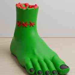 Halloween Zombie Foot STL | Scary 3D Print Model