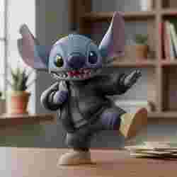 3D Printable Stitch Urban Chibi Figure