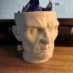 🧟 Frankenstein Candy Bowl