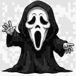 ghostface chibi