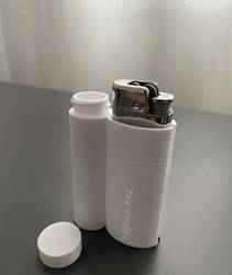 Lighter and cigarette holder