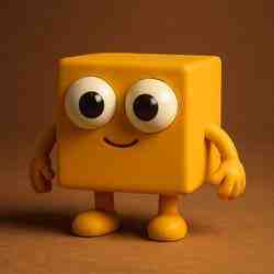 Cute Cartoon Character - 3D Printable Figure