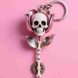 skull flower