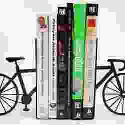Bicycle Bookends – Creative Metal Bike Design for Book Lovers, Unique Home & Office Decor Gift 🚲📚