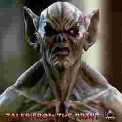 Vampire bust - Dracula - Nosferatu - One part and multipart versions HIGH QUALITY by Tales From The Print