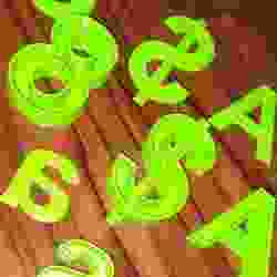 ARIAL - LETTERS Boxes with Lids — Set (A–Z, Ç, a–z, ç, 0–9, 21 Symbols)