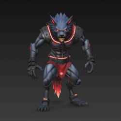 werewolf cyberpunk