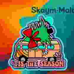 🎄🚌 ’Tis The Season Bus Design Mold – Freshie, Ornament, Resin & Candle Mold