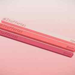 Dough Meassurement Rollign Pin Guides (10mm,8mm,6mm)