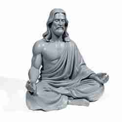 Jesus Meditating