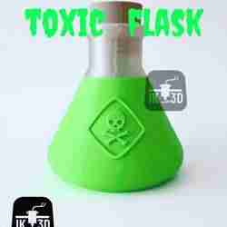 Toxic Flask Container Vase / No Supports