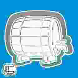 Oktoberfest cookie cutters - wooden barrel (beer) (style 1)