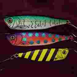 Herring cutplug lure, 3, 4, and 5 inch