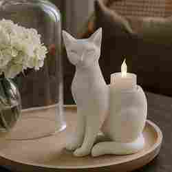 Moonlight Cat LED Candle Holder