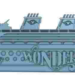 Disney Wonder Door Magnet