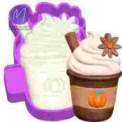 3D Pumpkin Spice Freshie STL Mold Housing