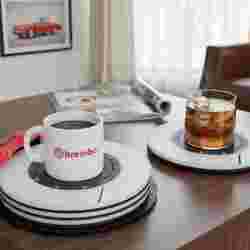 Brembo Brake Caliper Coaster Set