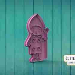 Card Soldier Alice Cookie Cutter M2