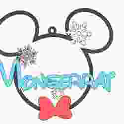 Mickey Mouse Christmas Spheres (Monserrat)