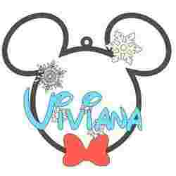 Mickey Mouse Christmas Spheres (Viviana)