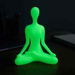 Meditation Pose Figurine STL – Minimalist 3D Printable Sculpture