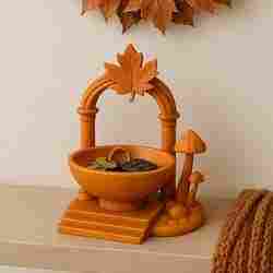 Autumn Archway Catchall Bowl with Mushrooms – 3D Printable Entryway Organizer