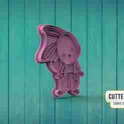 Bunny With Heart Bunny With Heart Cookie Cutter M2